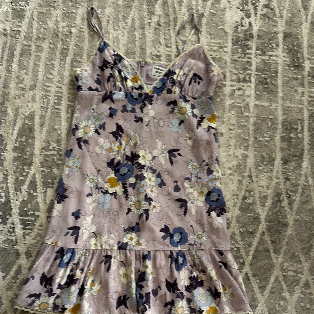 Sunday Best Lavender Floral Dress